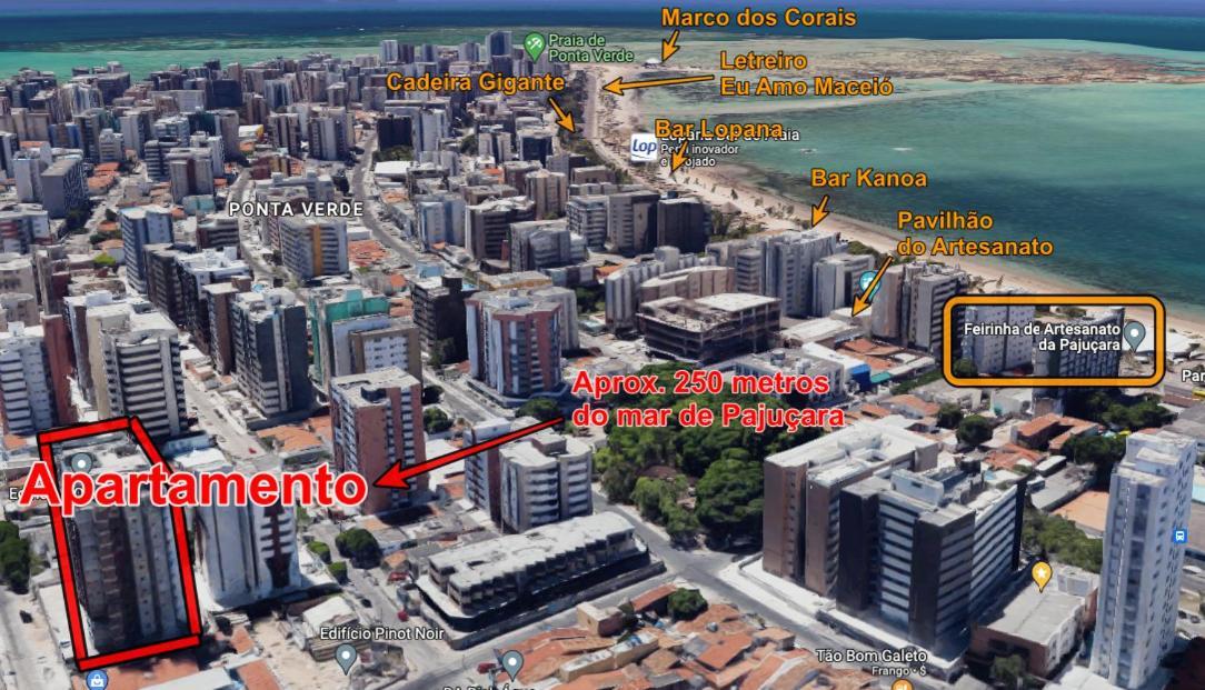 Apartment 02 Quartos, A 200 Metros Da De Pajucara